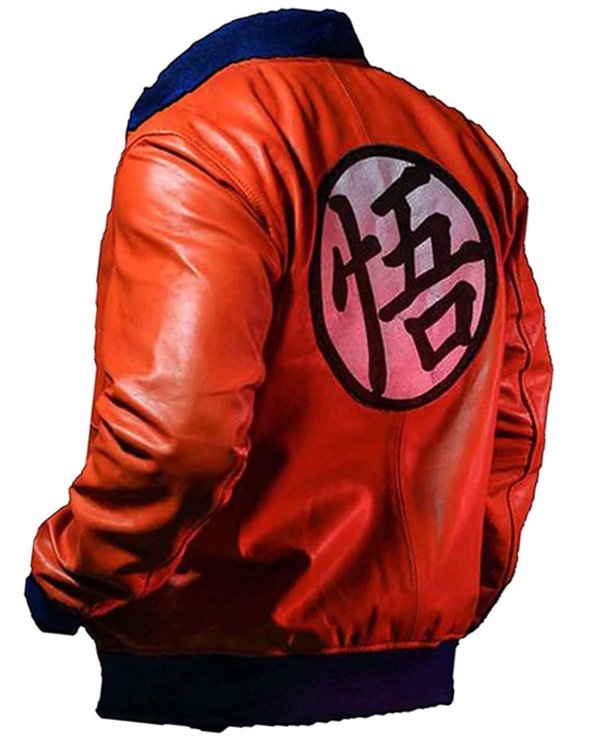 MotorCycleJackets Dragon Ball Z Goku Orange Jacket