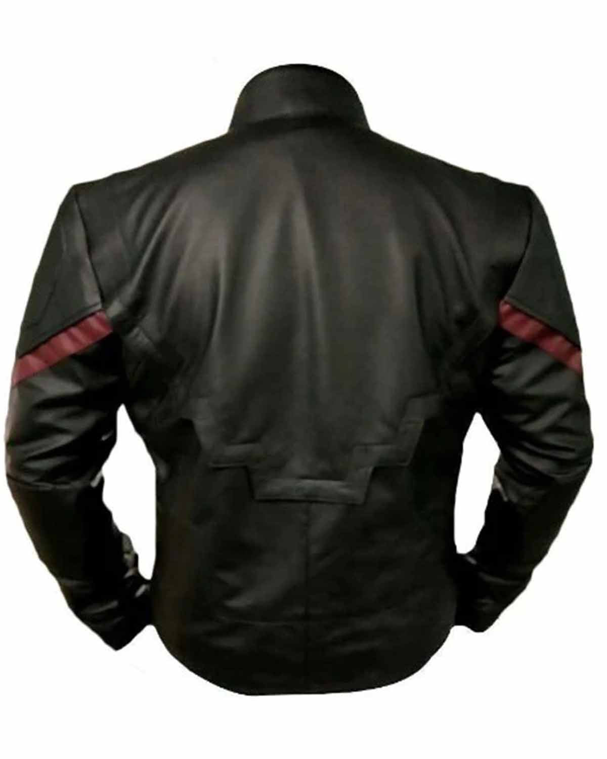 MotorCycleJackets Captain America Infinity War All Black Jacket