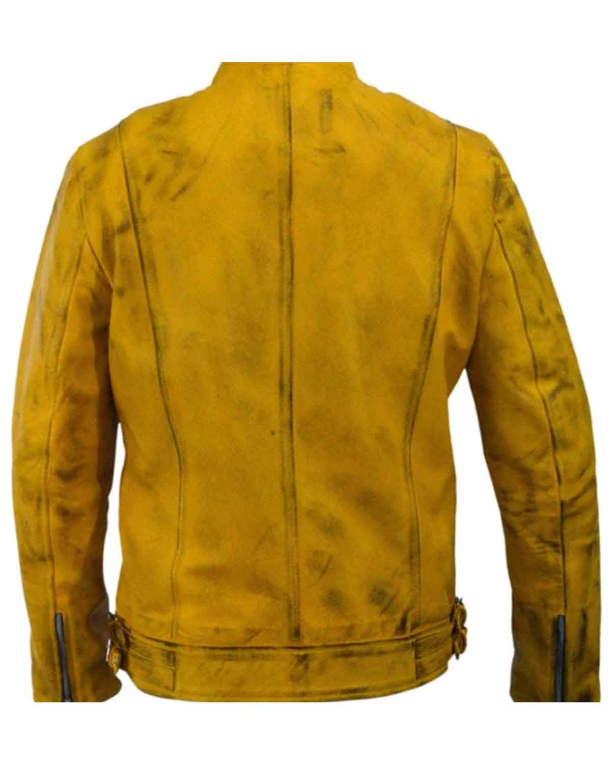 MotorCycleJackets Dirk Gently Holistic Yellow Jacket