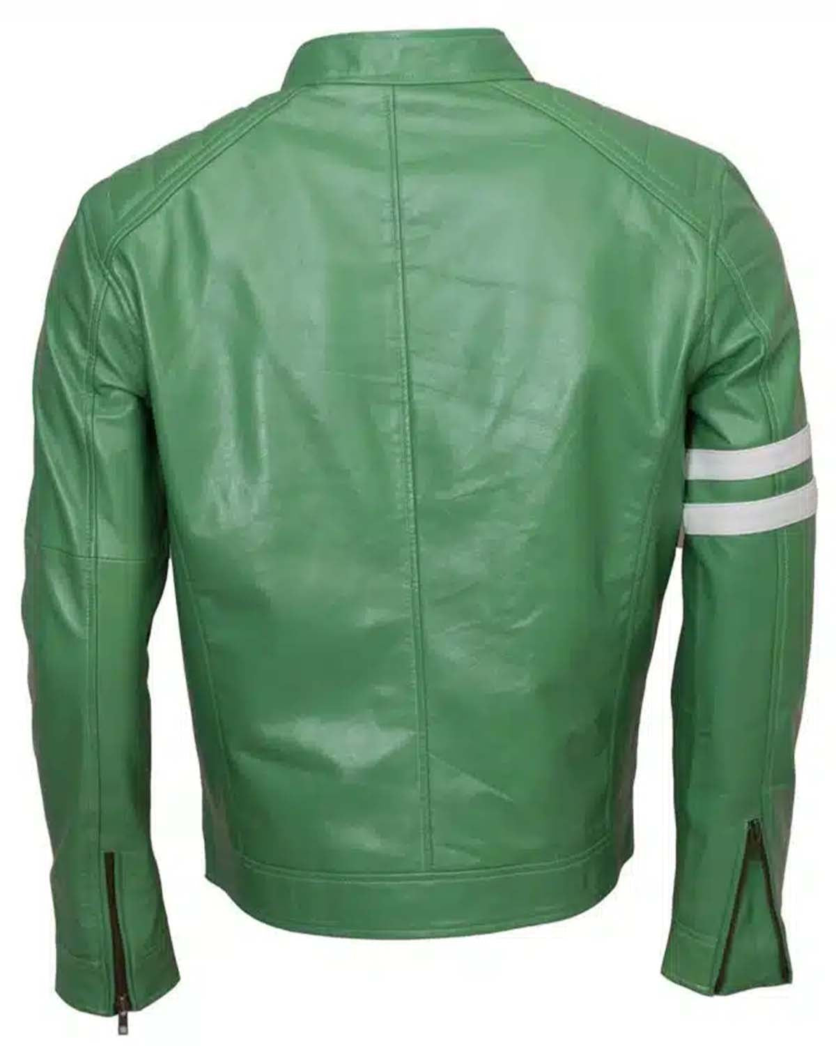 MotorCycleJackets Ben 10 Alien Swarm Leather Jacket