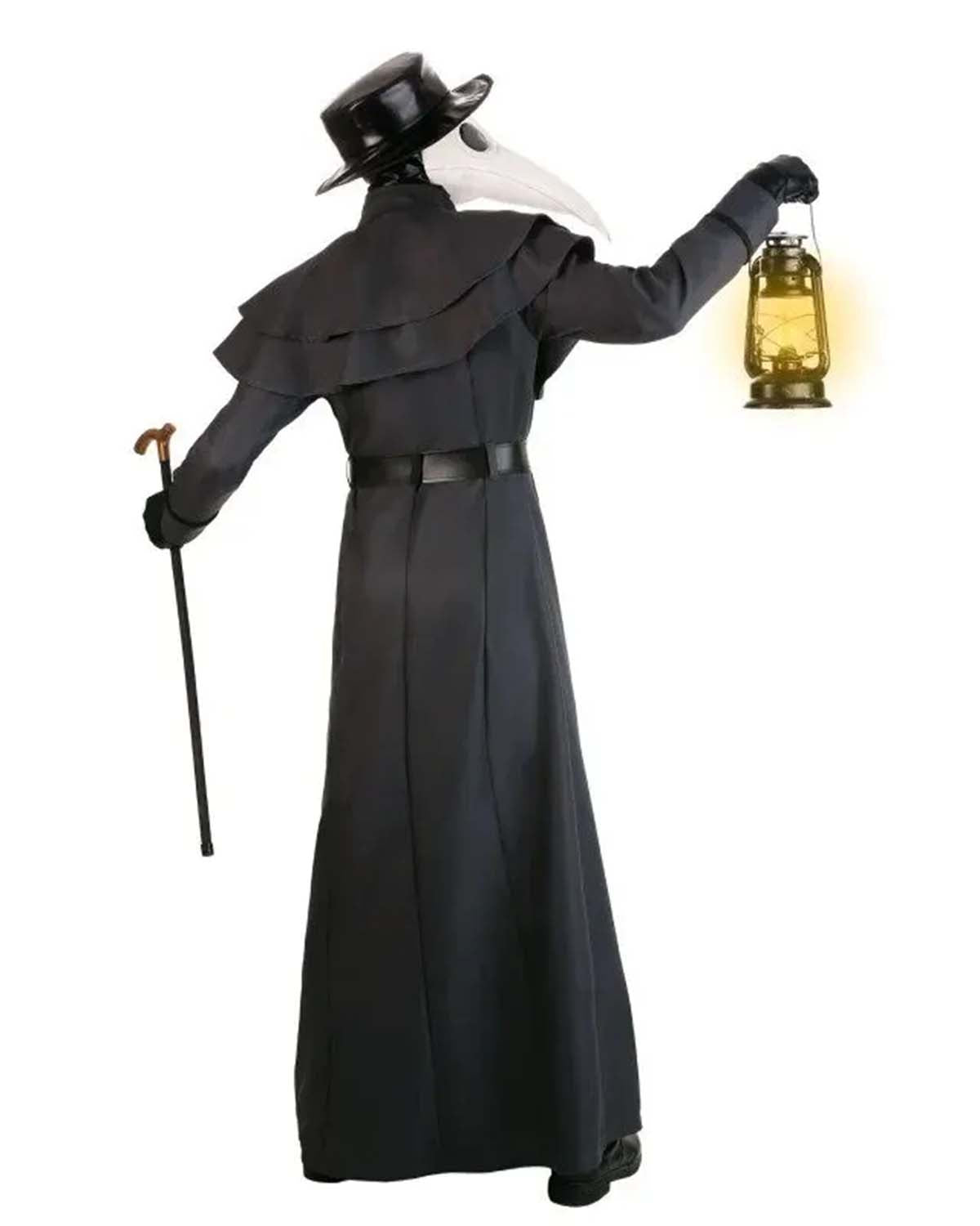 MotorCycleJackets Halloween Plague Doctor Coat