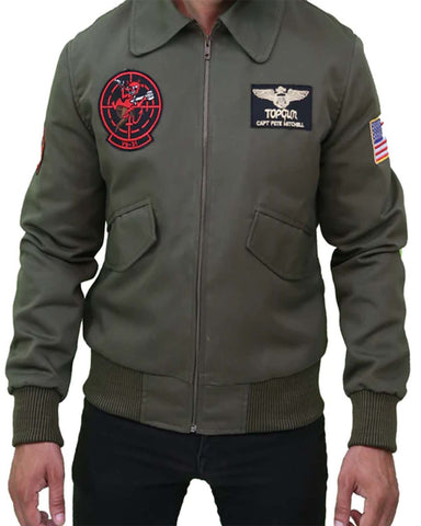 MotorCycleJackets Top Gun 2 Tom Cruise Maverick Bomber Jacket