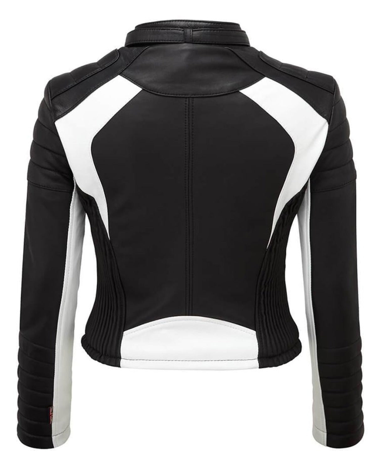 Luna Monochrome Womens Biker Stylish Jacket