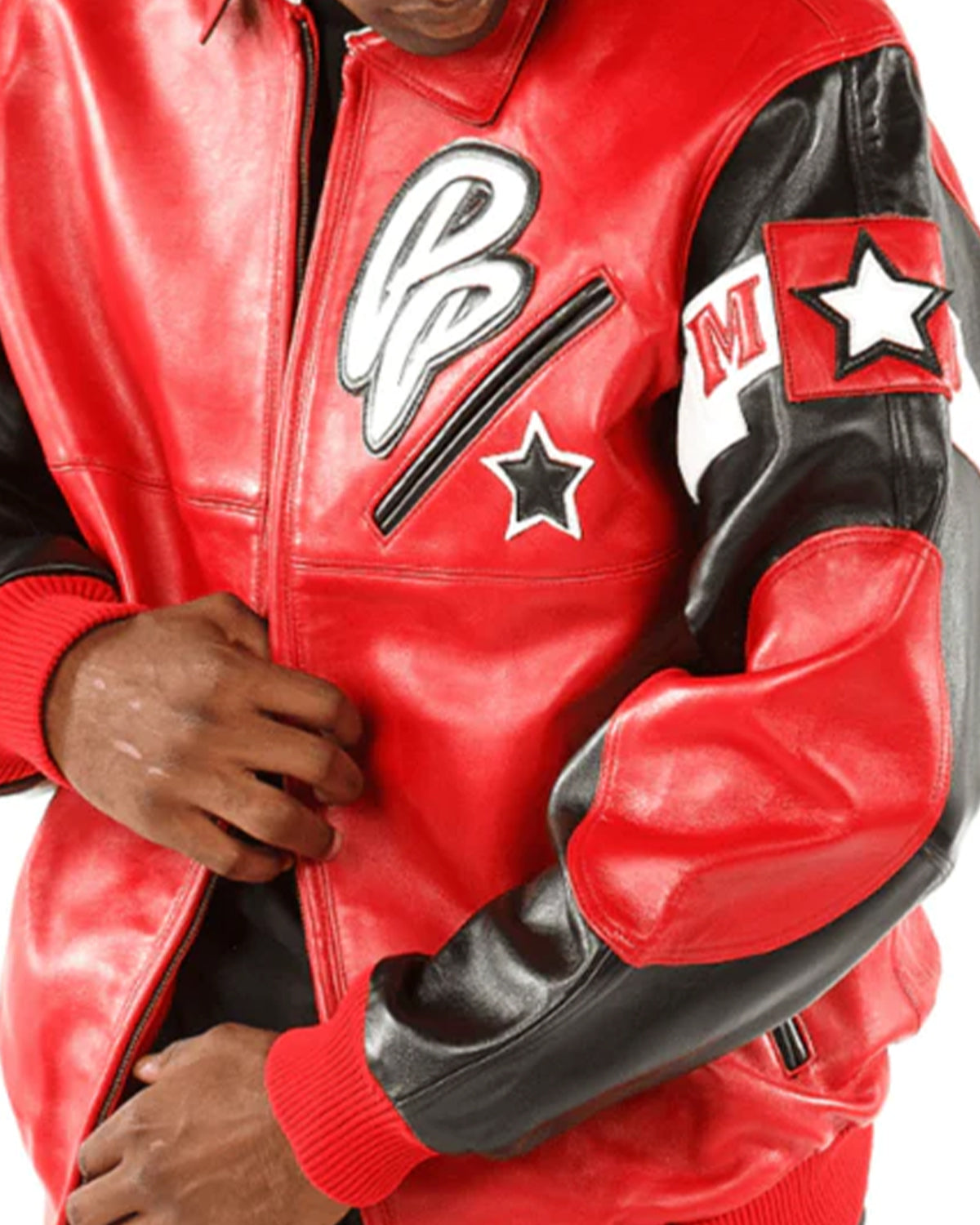 MotorCycleJackets Pelle Pelle Soda Club Red Leather Jacket