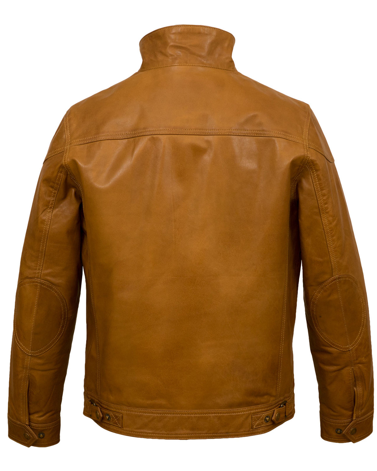 MotorCycleJackets Fashion Wear Mens Tan Brown Leather Jacket