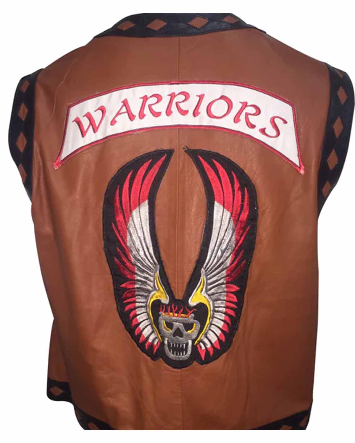 MotorCycleJackets The Warriors Movie Real Leather Vest