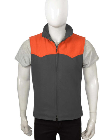 MotorCycleJackets Kevin Costner Yellowstone Custom Vest