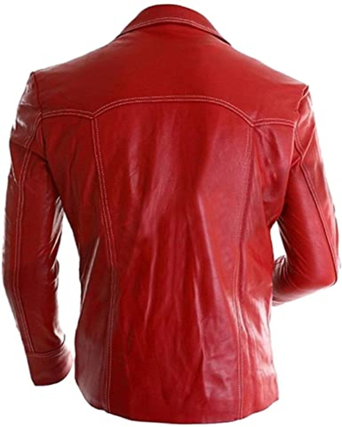 Women c Mayhem Red Retro Motorcycle Biker Leather Jacket